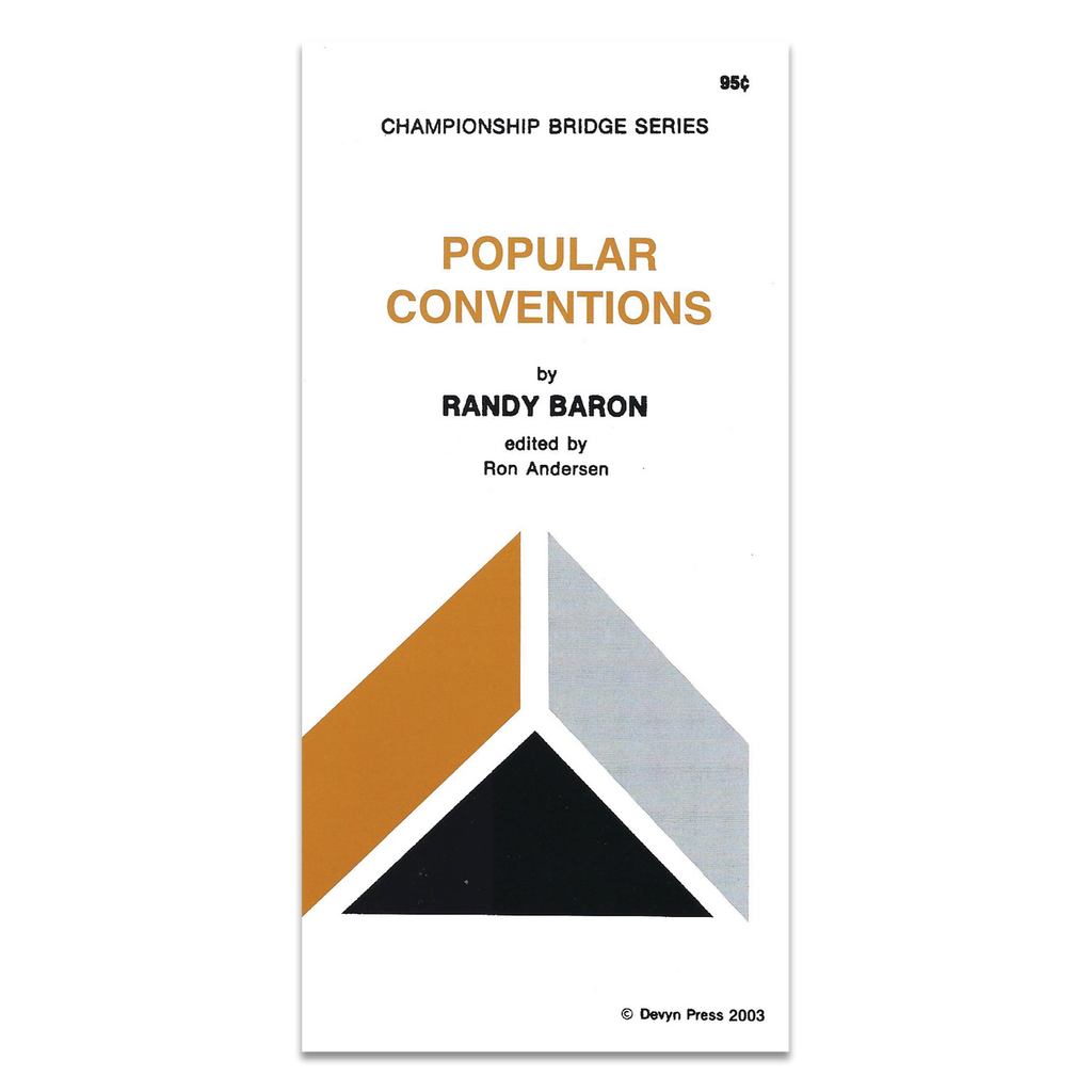 Championship Bridge Series Baron Barclay Bridge Supply