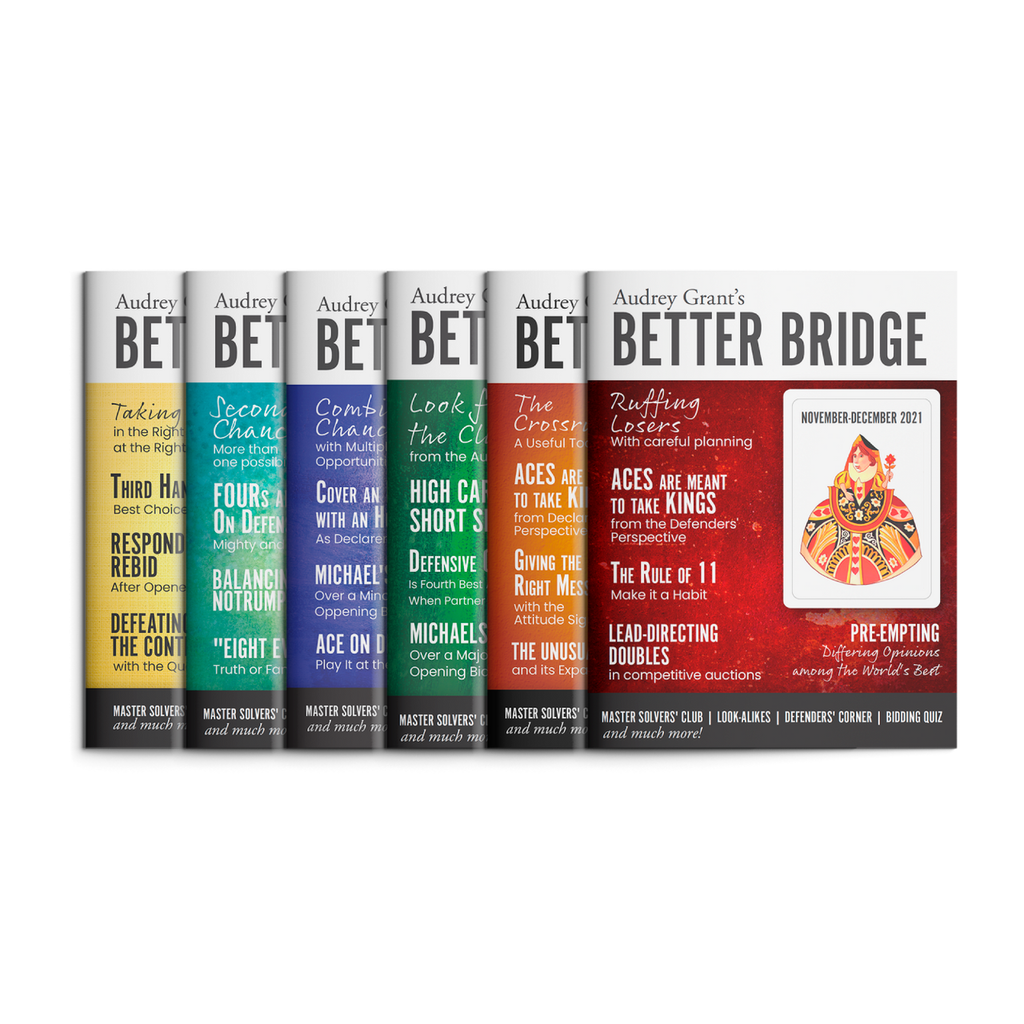 Better Bridge Magazine The Complete 2021 Collection Baron Barclay