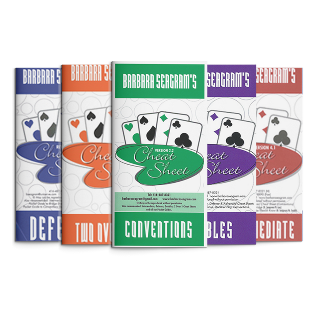 Cheat Sheet Bundle Baron Barclay Bridge Supply