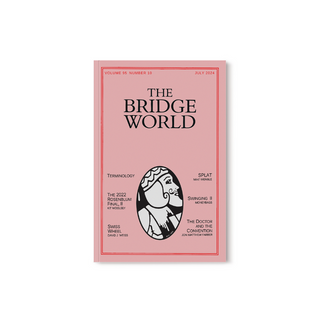 Bridge World Magazine Subscription