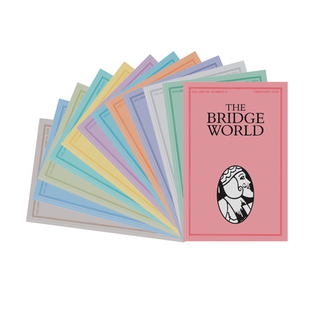 Bridge World Magazine Subscription