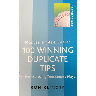 100 Winning Duplicate Tips - Baron Barclay Bridge Supply - #tag1#