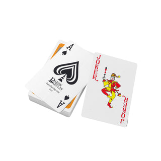 All-Plastic Baron Bridge Playing Card (Slightly Larger Index) - 12 Cellophane-Wrapped Decks - Baron Barclay Bridge Supply