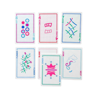 Mahjong Cards + Racks Bundle