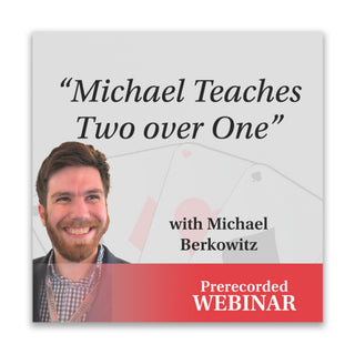 Webinar: Michael Teaches 2/1 Game Force ALL 6 Lessons - Baron Barclay Bridge Supply