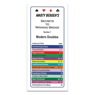 Secrets to Winning Bridge by Marty Bergen