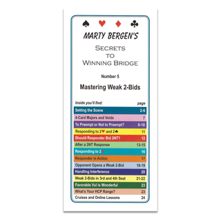 Secrets to Winning Bridge by Marty Bergen