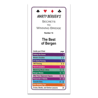 Secrets to Winning Bridge by Marty Bergen - Baron Barclay Bridge Supply