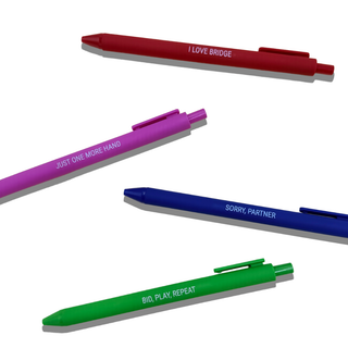 Bridge Banter Pen Set (4 pens)