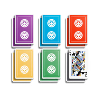 Traditional Paper ACBL Bridge Playing Cards (Regular) - 12 Cellophane-Wrapped Decks - Baron Barclay Bridge Supply