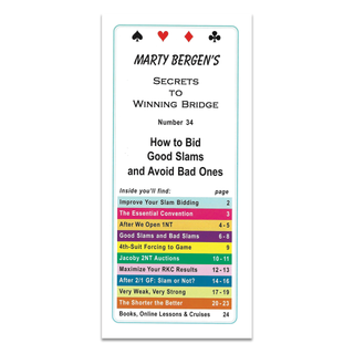 Secrets to Winning Bridge by Marty Bergen - Baron Barclay Bridge Supply