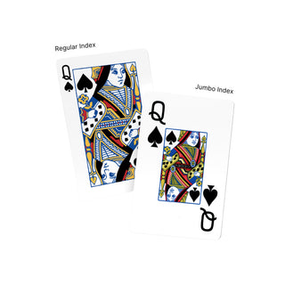 Traditional Paper ACBL Bridge Playing Cards (Jumbo Index) - 12 Cellophane-Wrapped Decks - Baron Barclay Bridge Supply