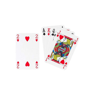 Caspari Bridge Gift Set - Regular Index Van Gogh Irises - 1 Double Deck Bridge Cards + 2 Score Pads