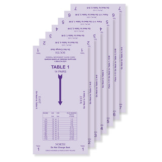 Howell Movement- 14 Pair (13 Rounds and 26 Boards) - Baron Barclay Bridge Supply