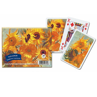 Piatnik Double Deck Playing Cards - Sunflowers