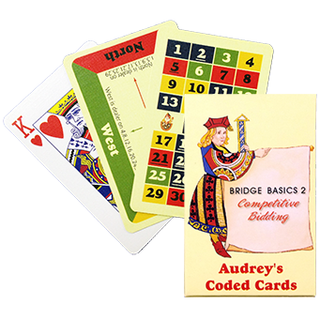 Coded Cards for Bridge Basics 2: Competitive Bidding - Baron Barclay Bridge Supply - #tag1#