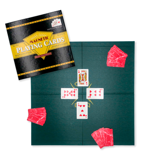 Magnetic Card Set with 2 Decks of Cards - Baron Barclay Bridge Supply - #tag1#