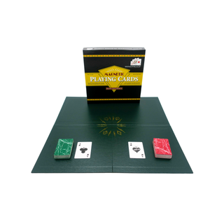 Magnetic Card Set with 2 Decks of Cards - Baron Barclay Bridge Supply - #tag1#