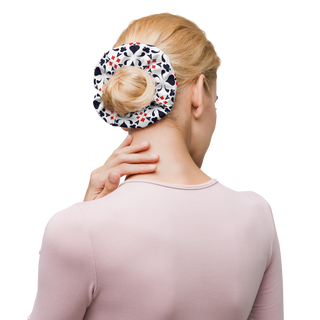 Card Symbol Pattern Scrunchie