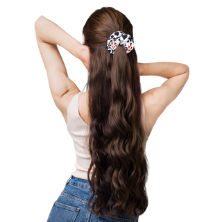 Card Symbol Pattern Scrunchie