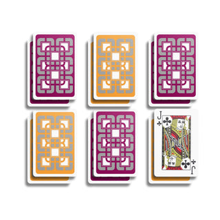 Baron Canasta Cards - Great for Canasta and Hand and Foot  - 12 All-Plastic Decks - Baron Barclay Bridge Supply