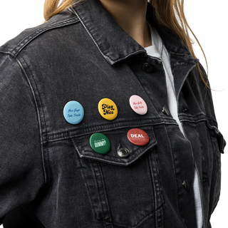 Play Nice Bridge Buttons (set of 5)