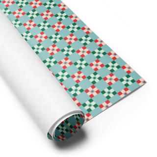 Card Symbol Checkerboard Wrapping Paper Sheets (Set of 3)