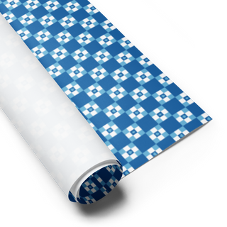 Card Symbol Checkerboard Wrapping Paper Sheets (Set of 3)